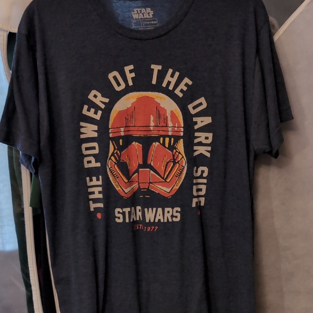 Star Wars Red and Gray Dark Side Tee